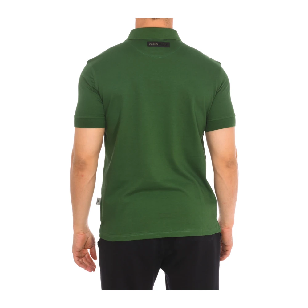 Plein Sport Polo met korte mouwen Green Heren