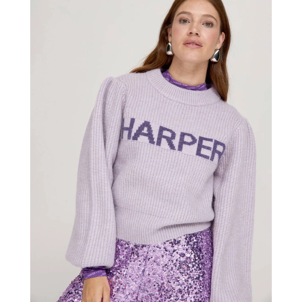 Harper & Yve Stijlvolle Lysanne-Ju Gilet Purple Dames