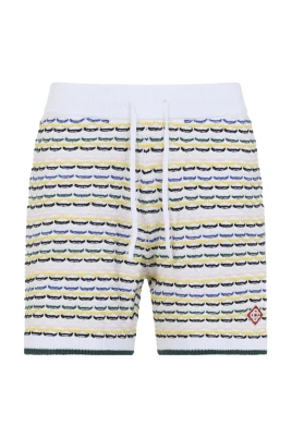 Tuck Stitch Bermuda Shorts