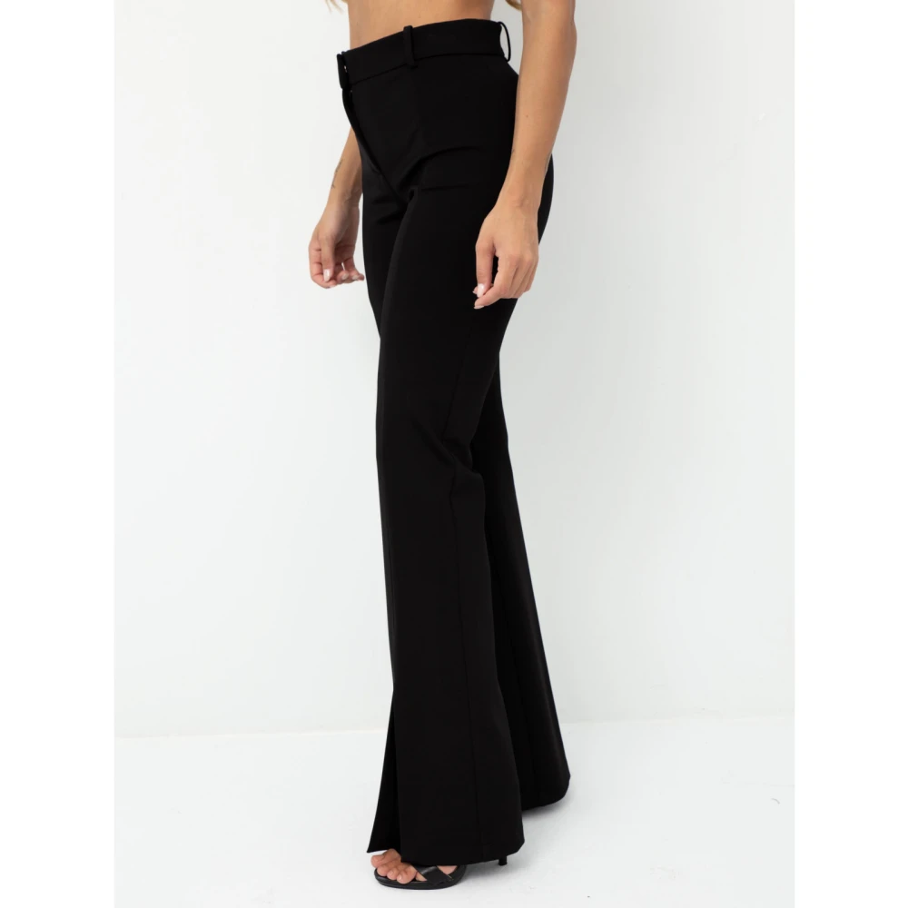 pinko Jumpsuit met wijde pijpen Black Dames