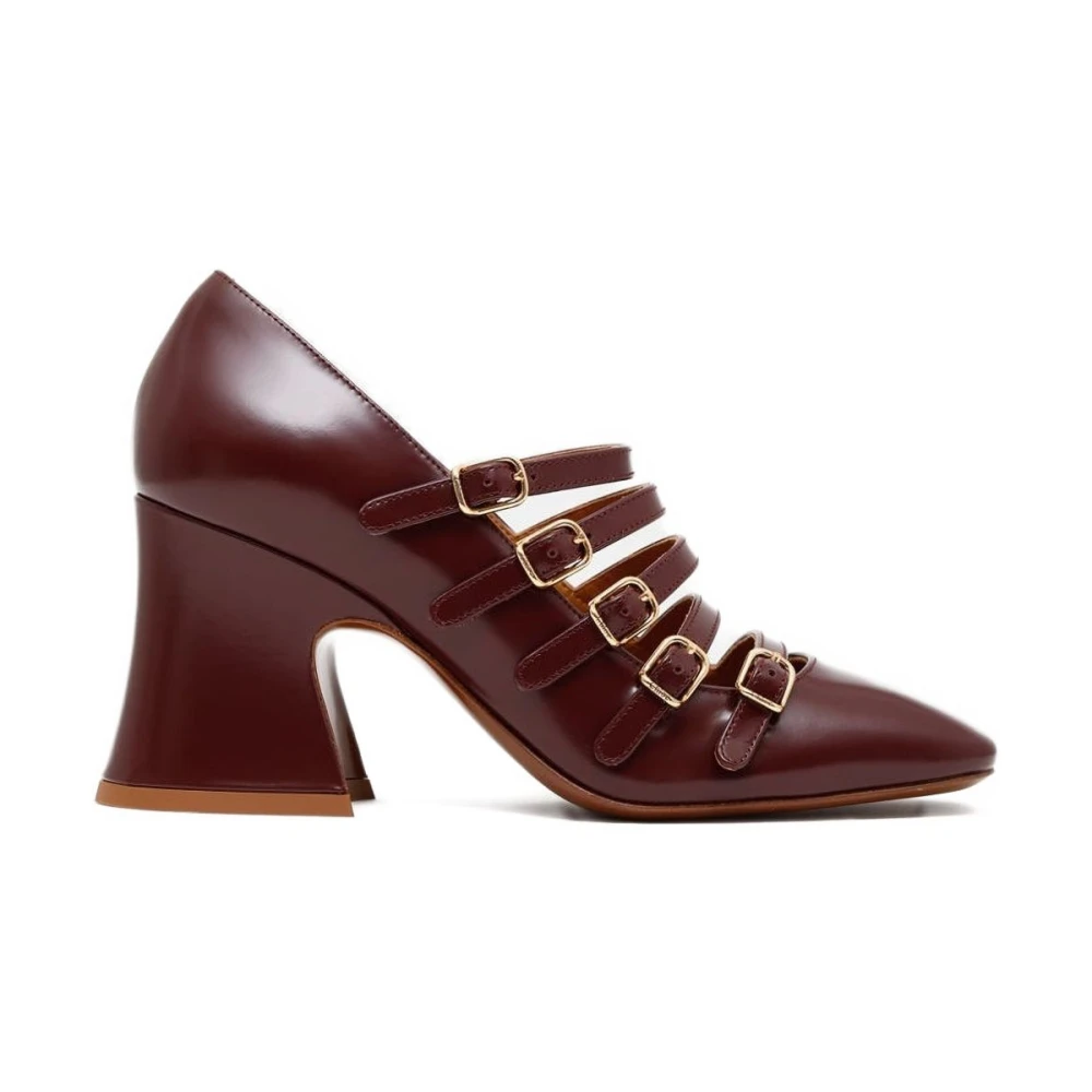 Chloé Purple Pumps, Female, 5 1/2 Uk, Chloè With Heel