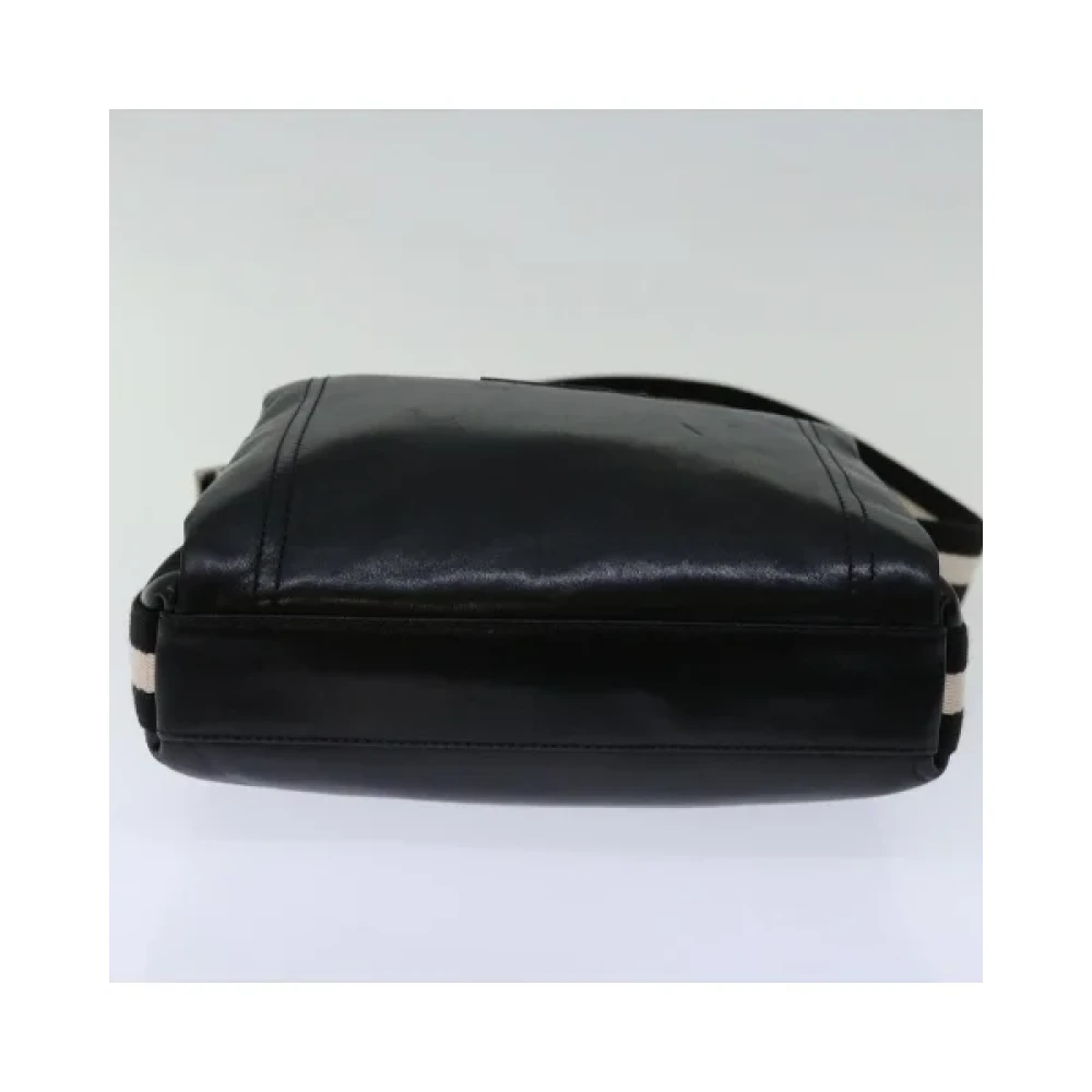 Bally Pre-owned Leather shoulder-bags Black Dames