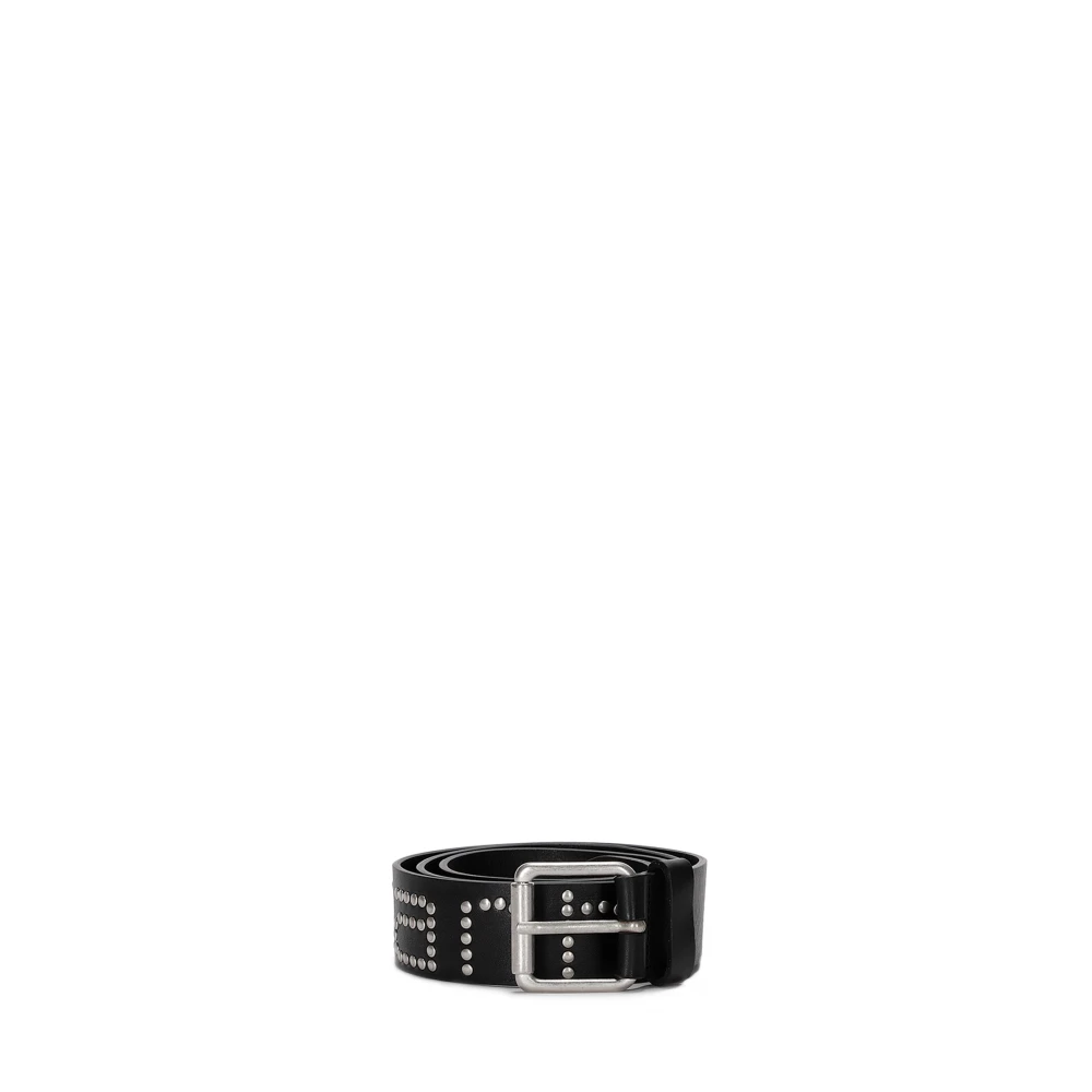 Carhartt WIP Studded Echt leren riem Black Heren