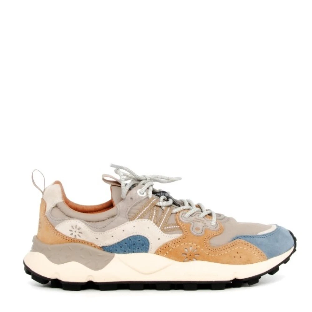 Flower Mountain Men's Multicolor Sneakers, 11 Uk, Low Trainers
