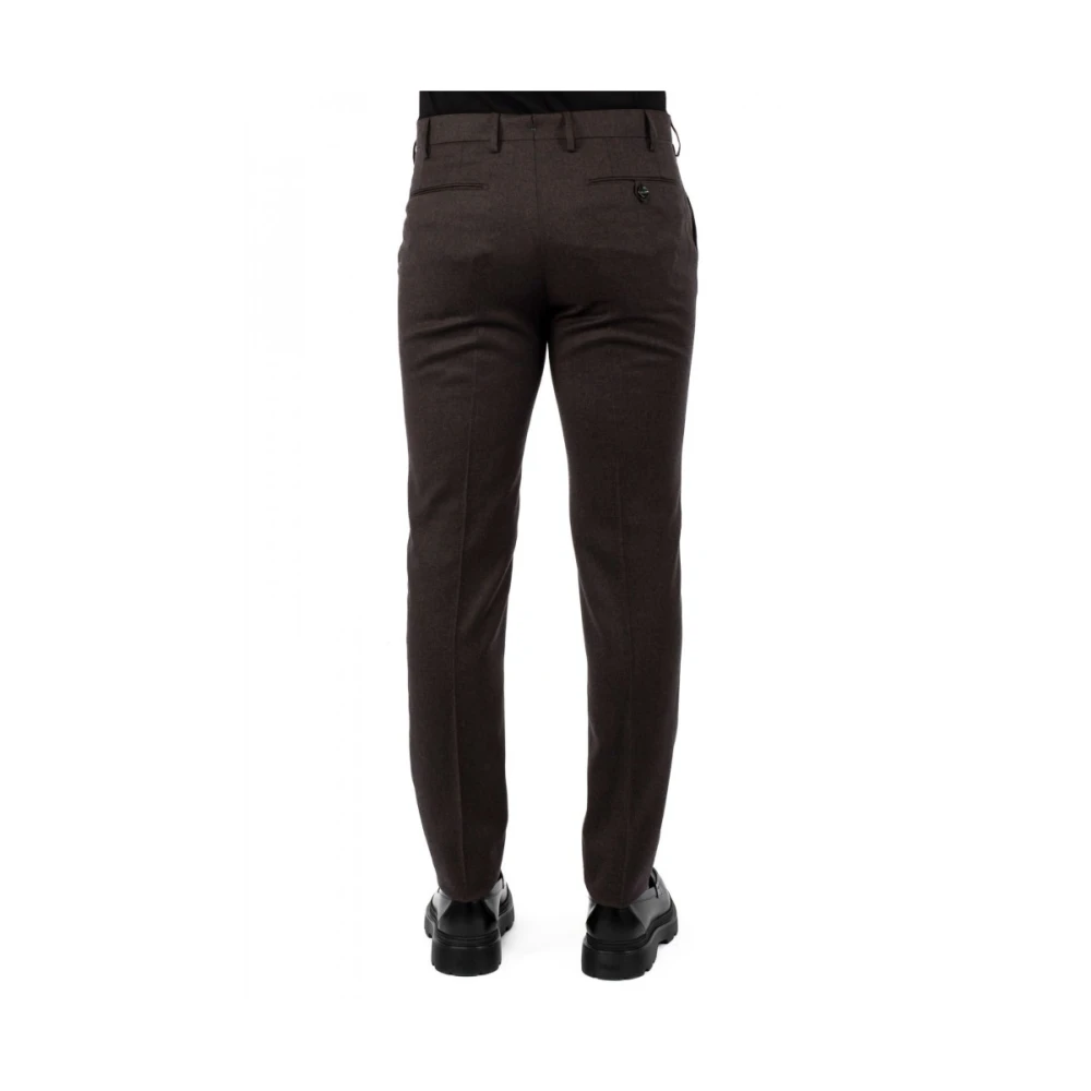 Berwich Herenbroek Klassieke Stijl Brown Heren