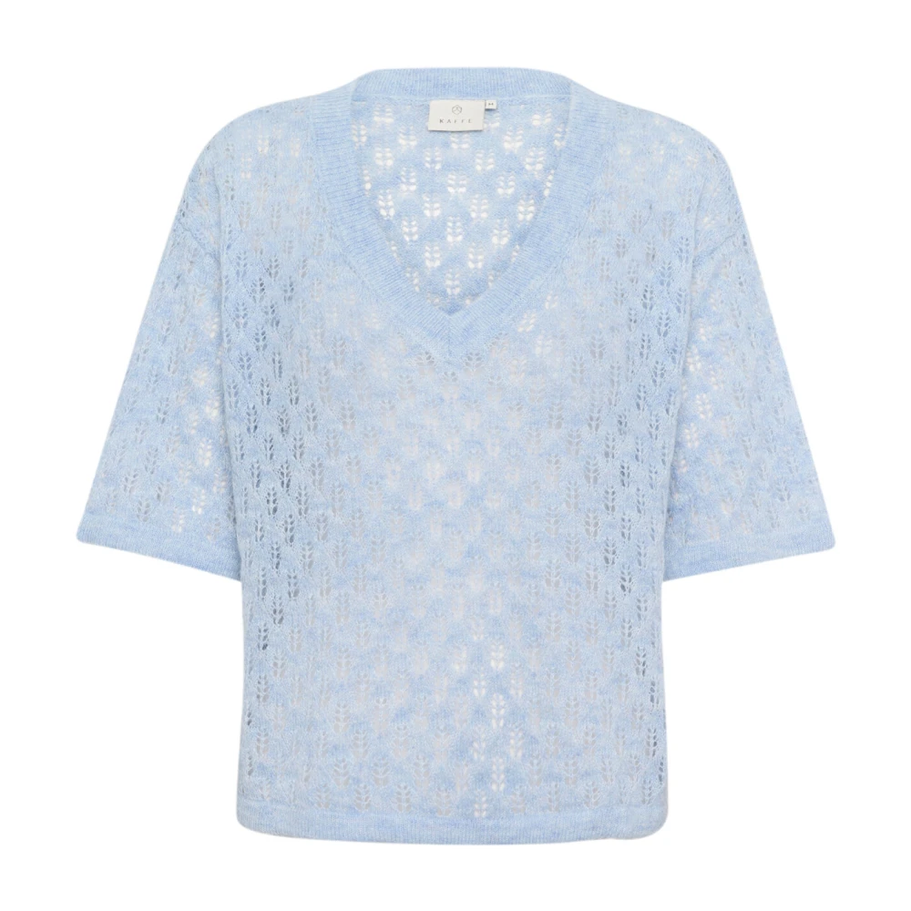 Knitwear > V-neck Knitwear - - Kaffe - Modalova