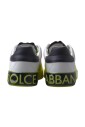 baskets-basses-en-cuir-blanc-jaune