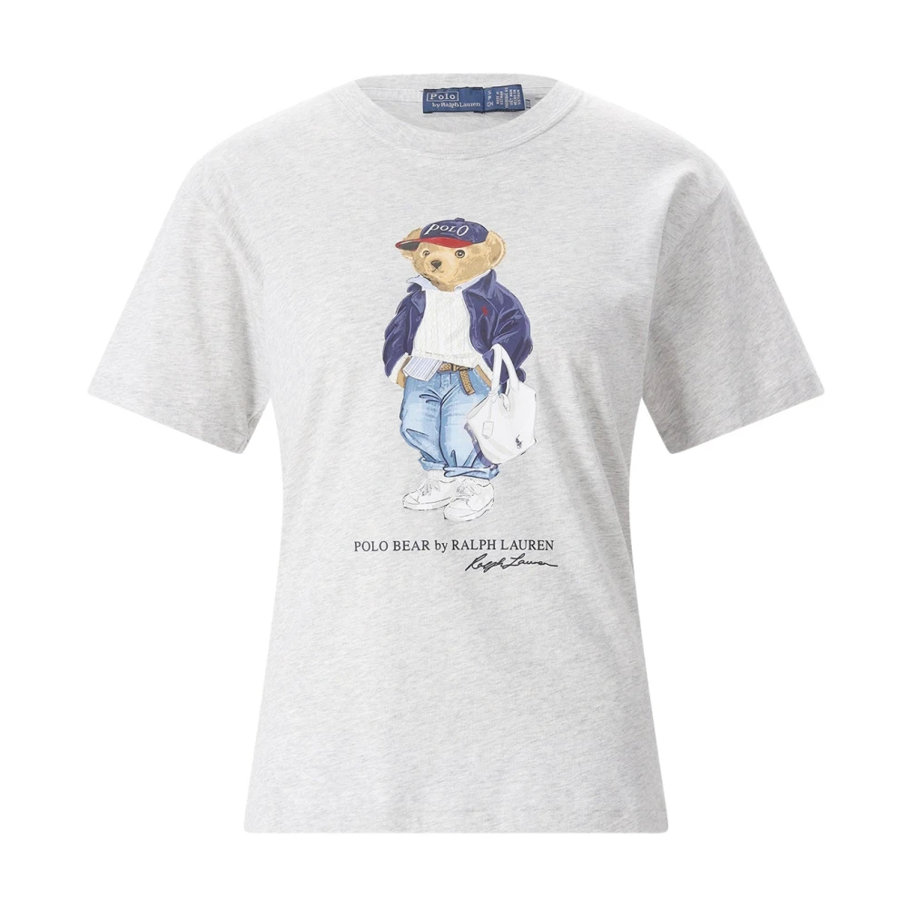 Polo Ralph Lauren Donna Grigio Top, L, New,