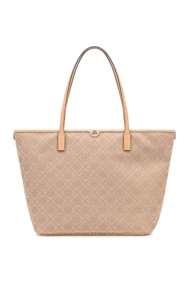 T Monogram Zip Tote