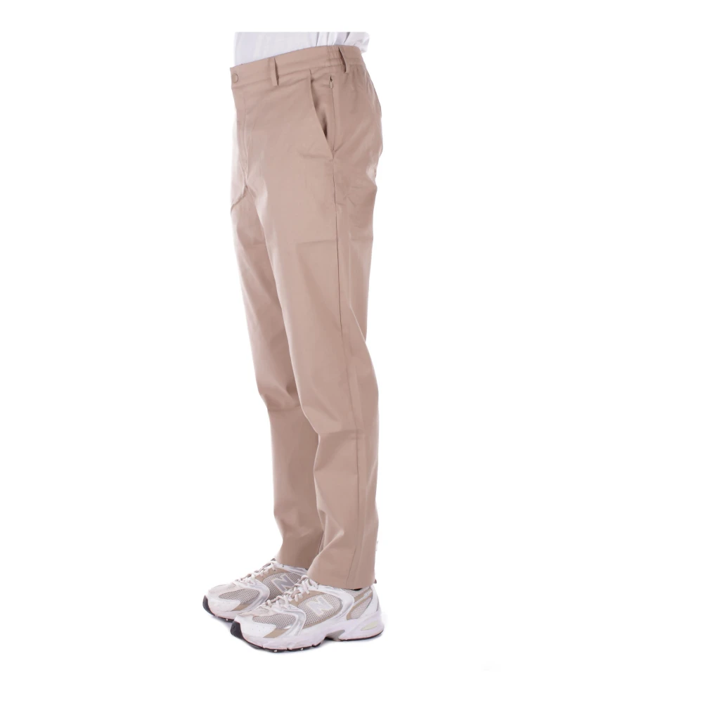New Balance Beige Broek met Logoprint Beige Heren