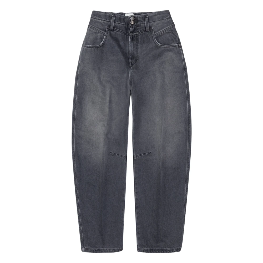 Closed Grijze Ballon Jeans met Smiley Zakken Gray Dames