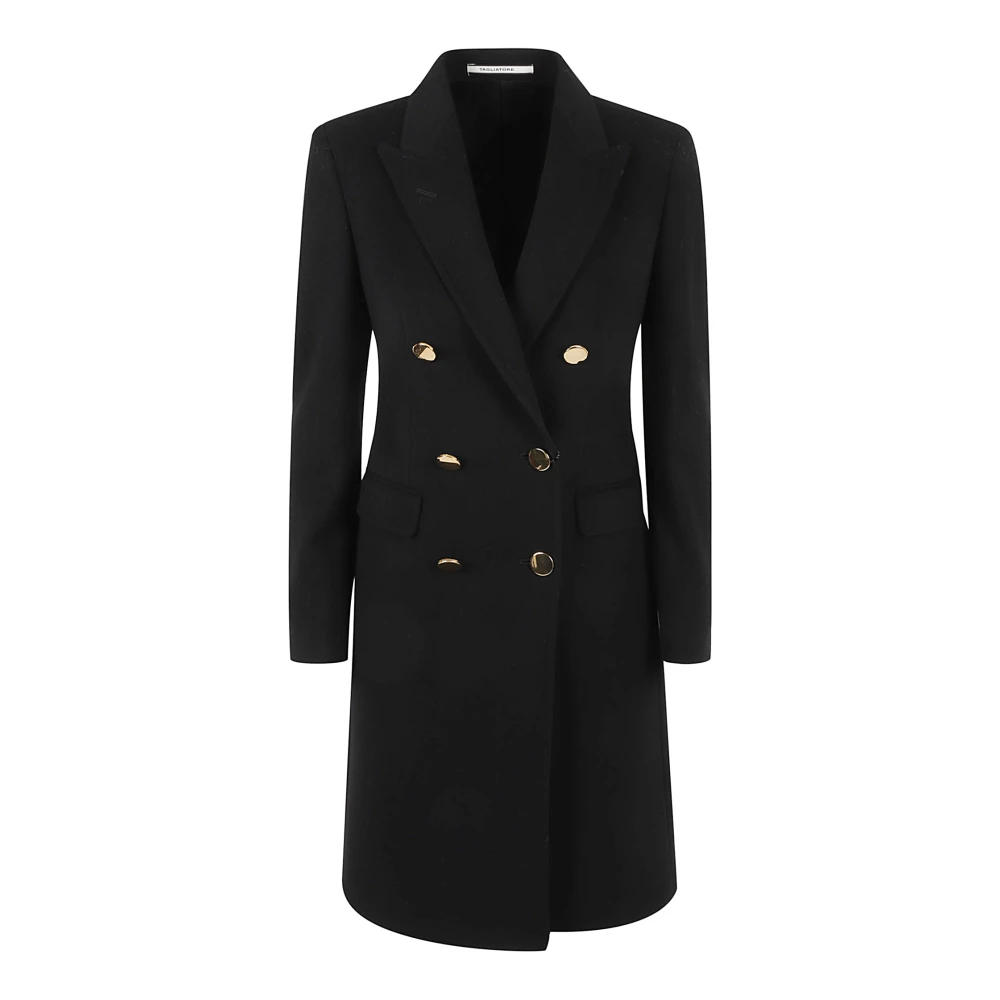 Tagliatore Dameskleding Jassen Zwart Aw24 Black Dames