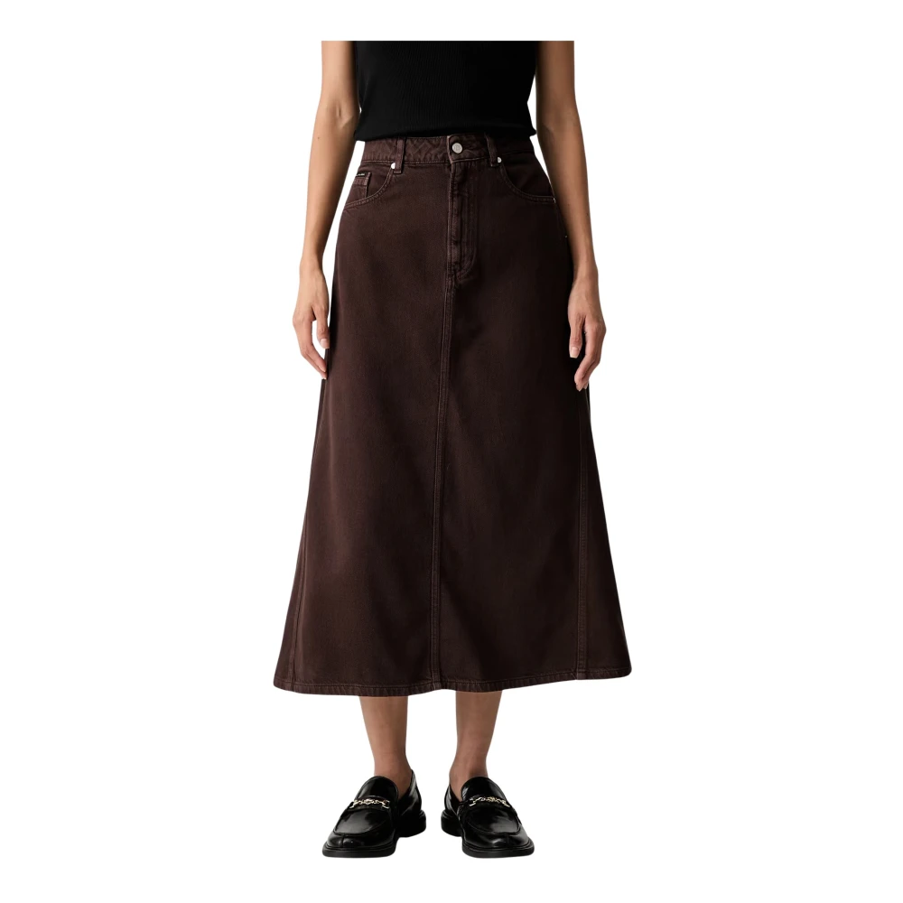 Marc O'polo - A-Linien-Denimrock - Skirts - Damen - Braun - M - Image 2