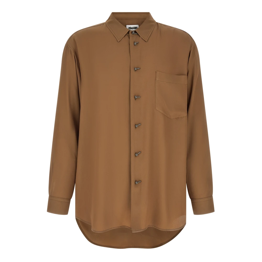 Magliano Hombre Marrón Camisas, Talla: M