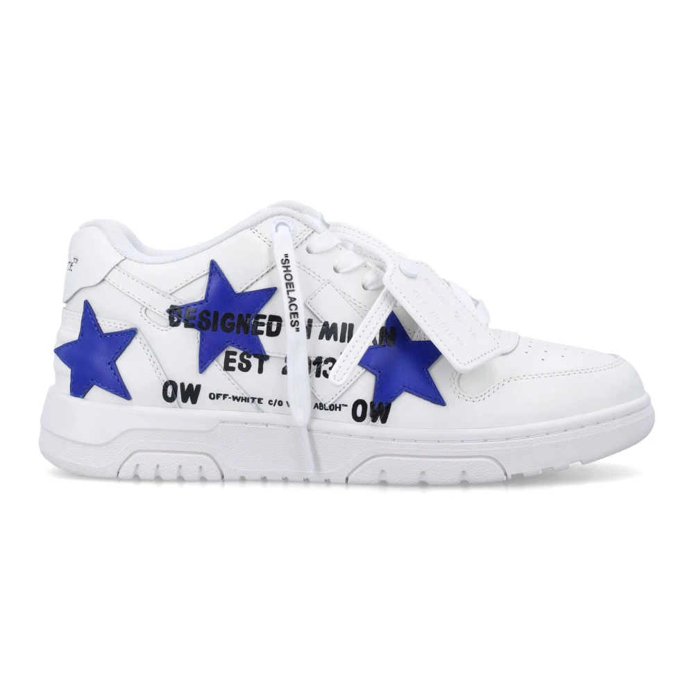 Off White Animerade Läder Sneakers Multicolor, Herr