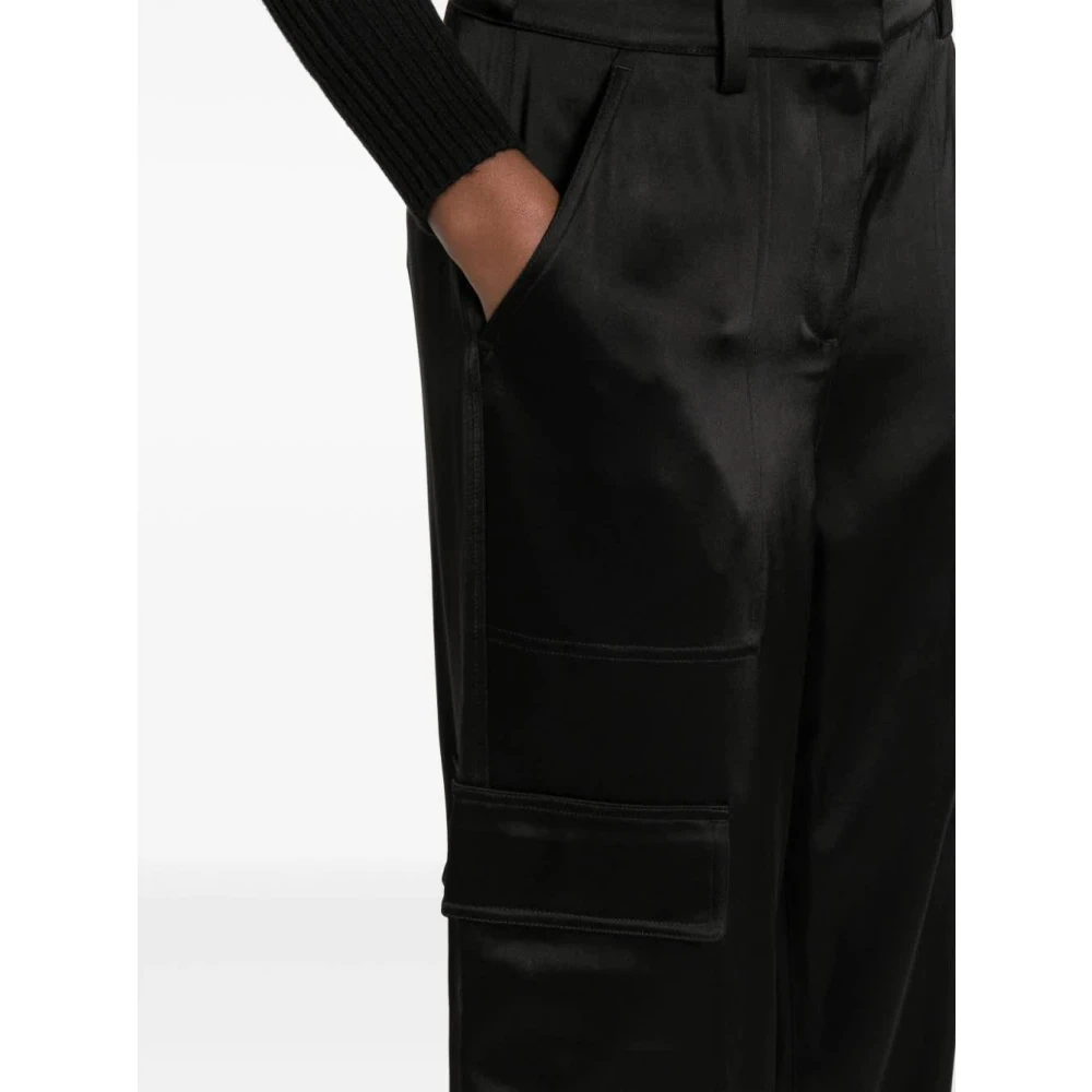 Michael Kors Straight Trousers Black Dames