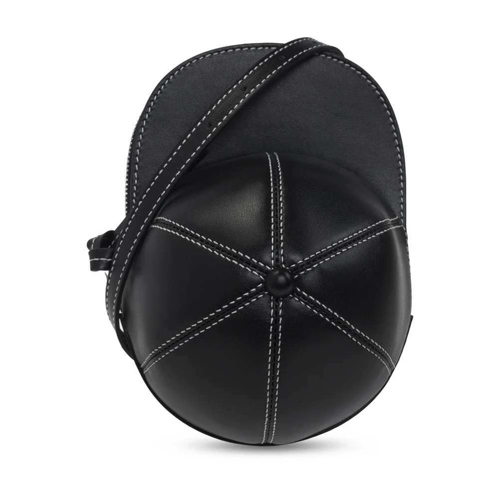 JW Anderson Midi Cap shoulder bag Black, Dam