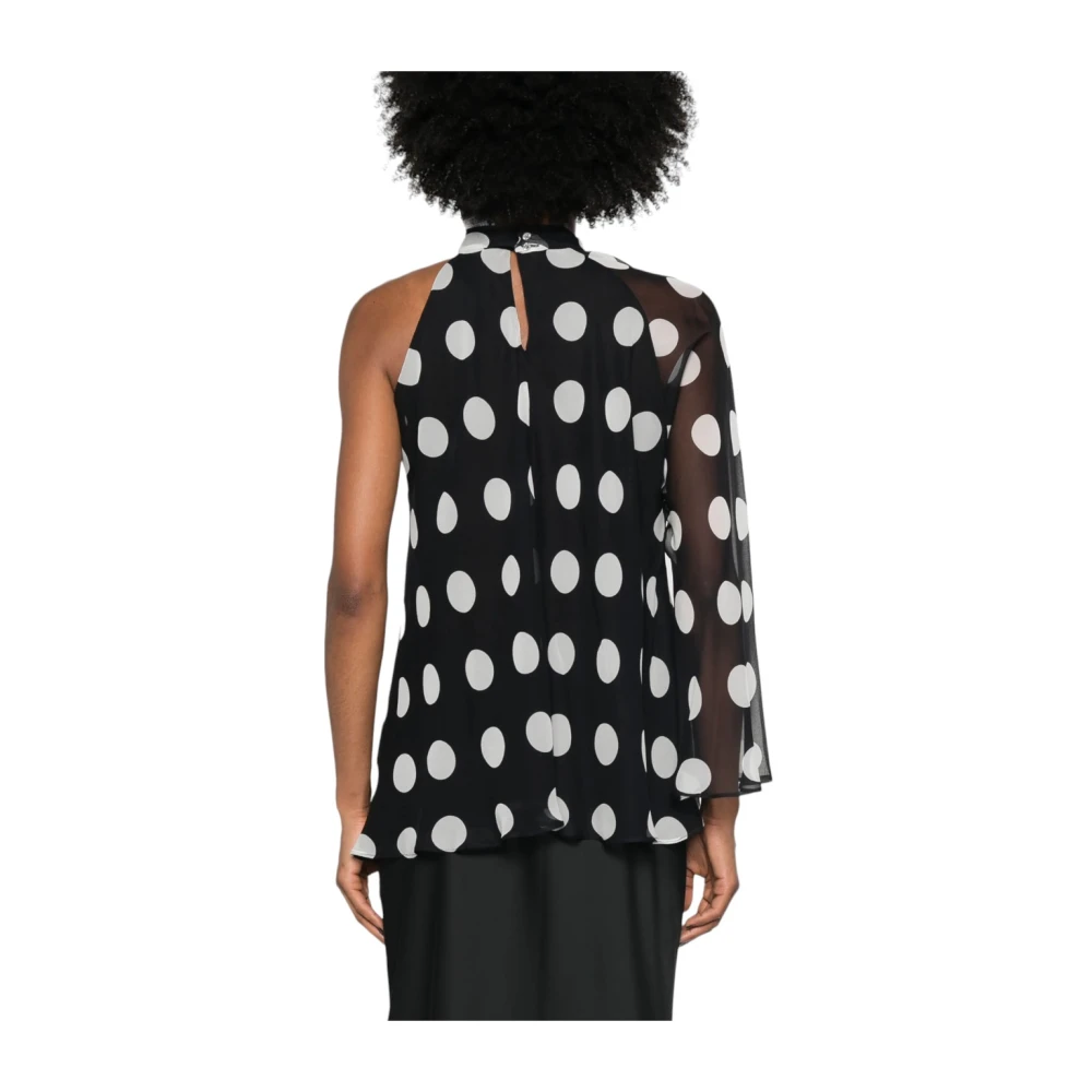 Max Mara Studio Elegante Zijden Blouse Black Dames