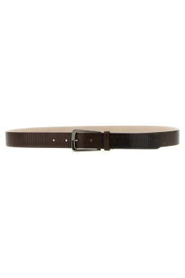 Carved Leather Belt