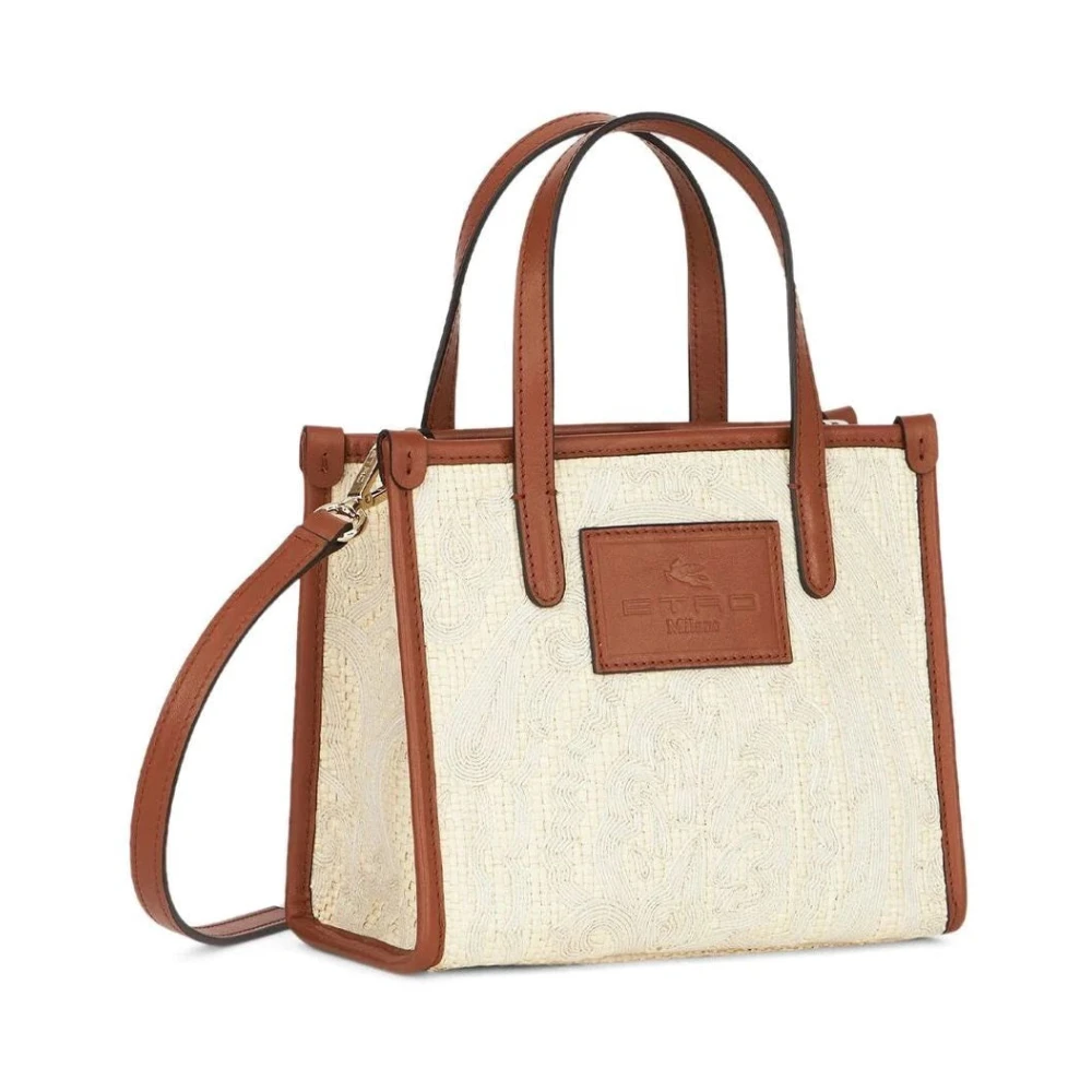 ETRO Tote Bags Beige Dames