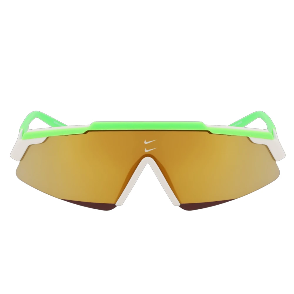 Nike Men's Green Square Acetate Sunglasses