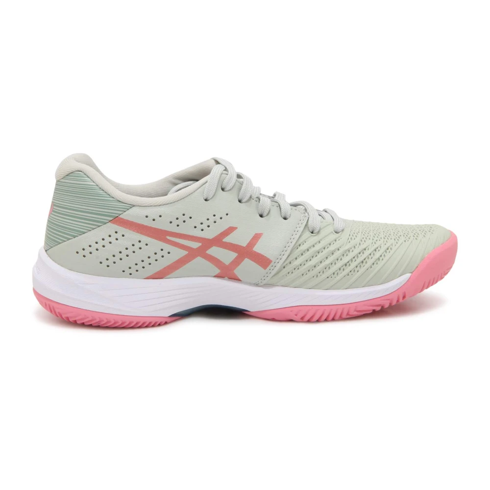 Asics Swift FF Padel Schoenen Light Sage/Rose Dames Schoenen Grijs