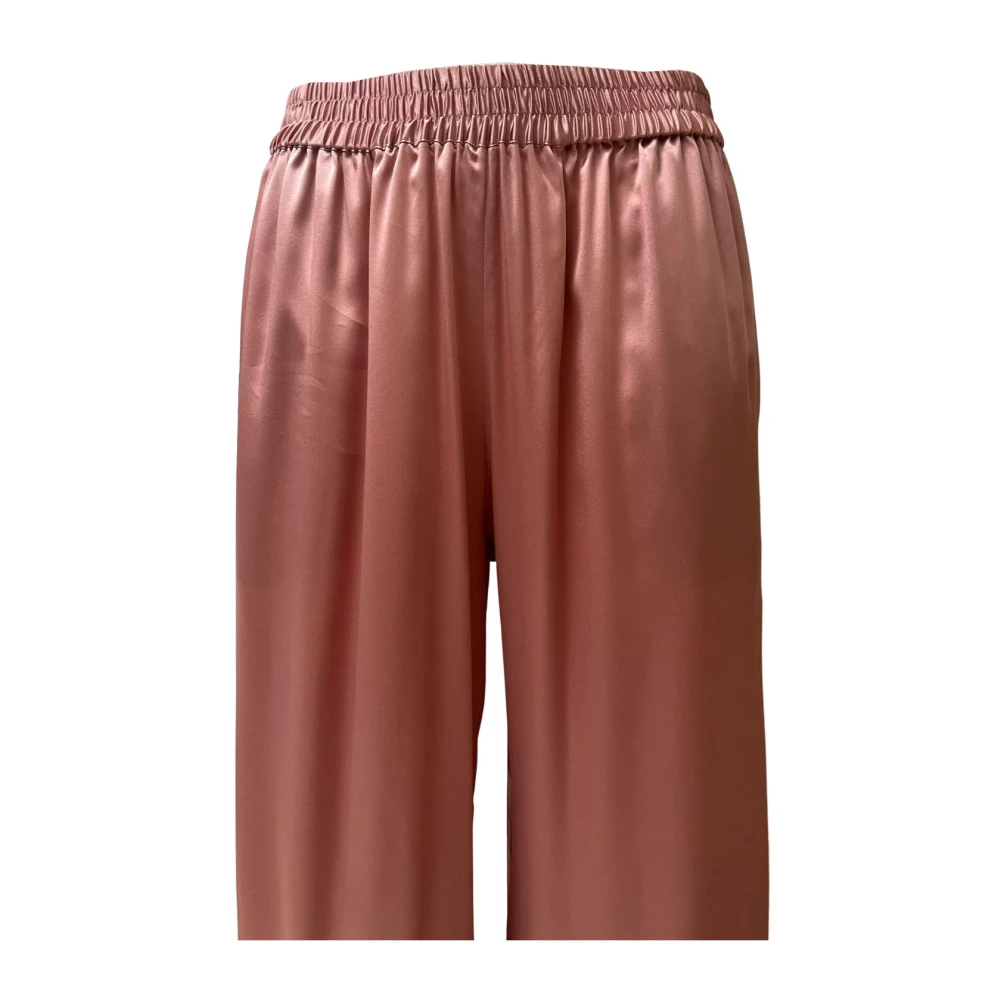 Gianluca Capannolo Wide Trousers Pink Dames