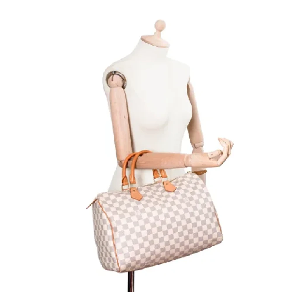 Louis Vuitton Vintage Pre-owned Canvas handbags Blue Dames