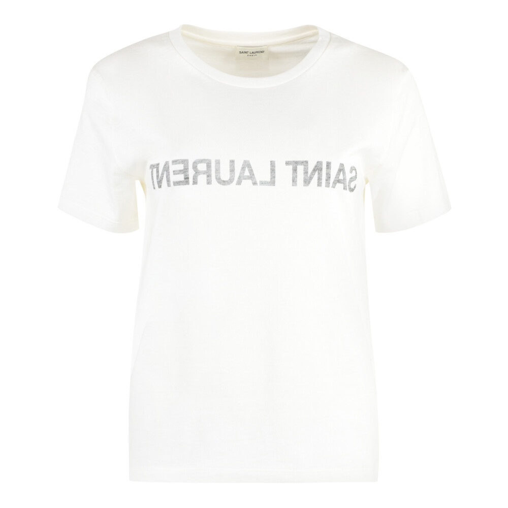 Tシャツ・カットソー Saint Laurent T-Shirt Classique Crewneck Short Sleeve Saint Laurent T-Shirt | Saint Laurent | YSL GB
