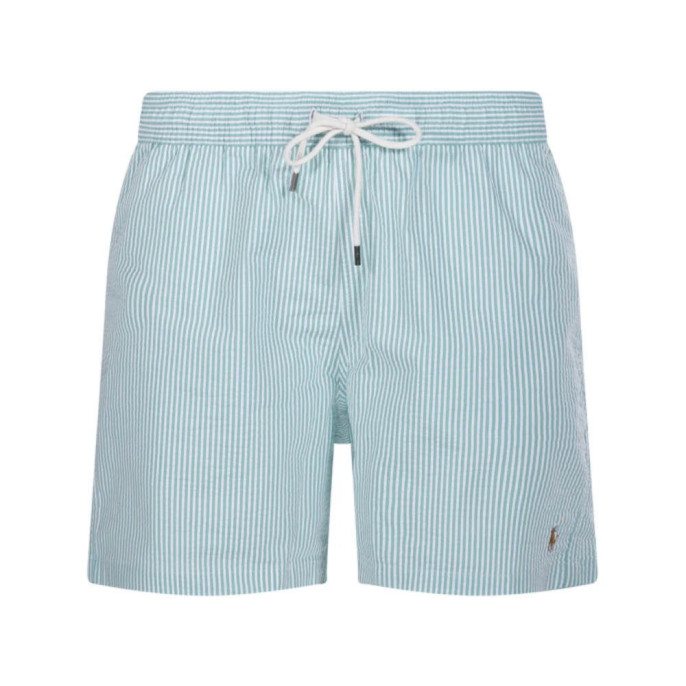 Ralph Lauren Herr Grön Badkläder S, Bomull, Traveler Mid Trunk