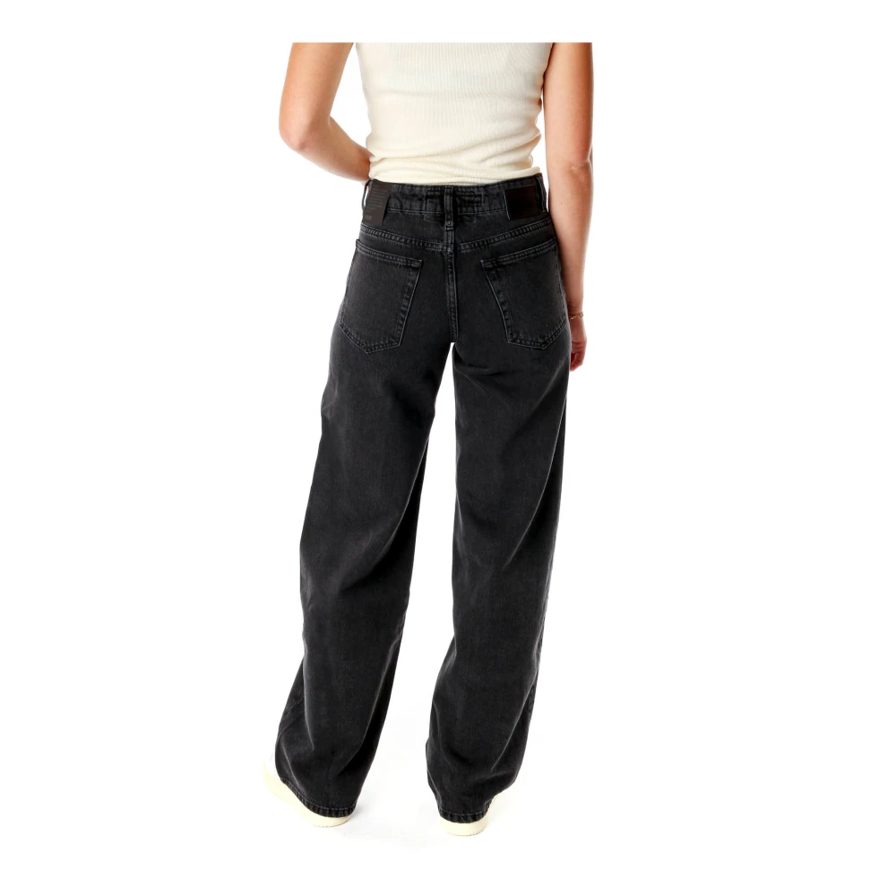 drykorn Wide Leg Jeans Gray Heren