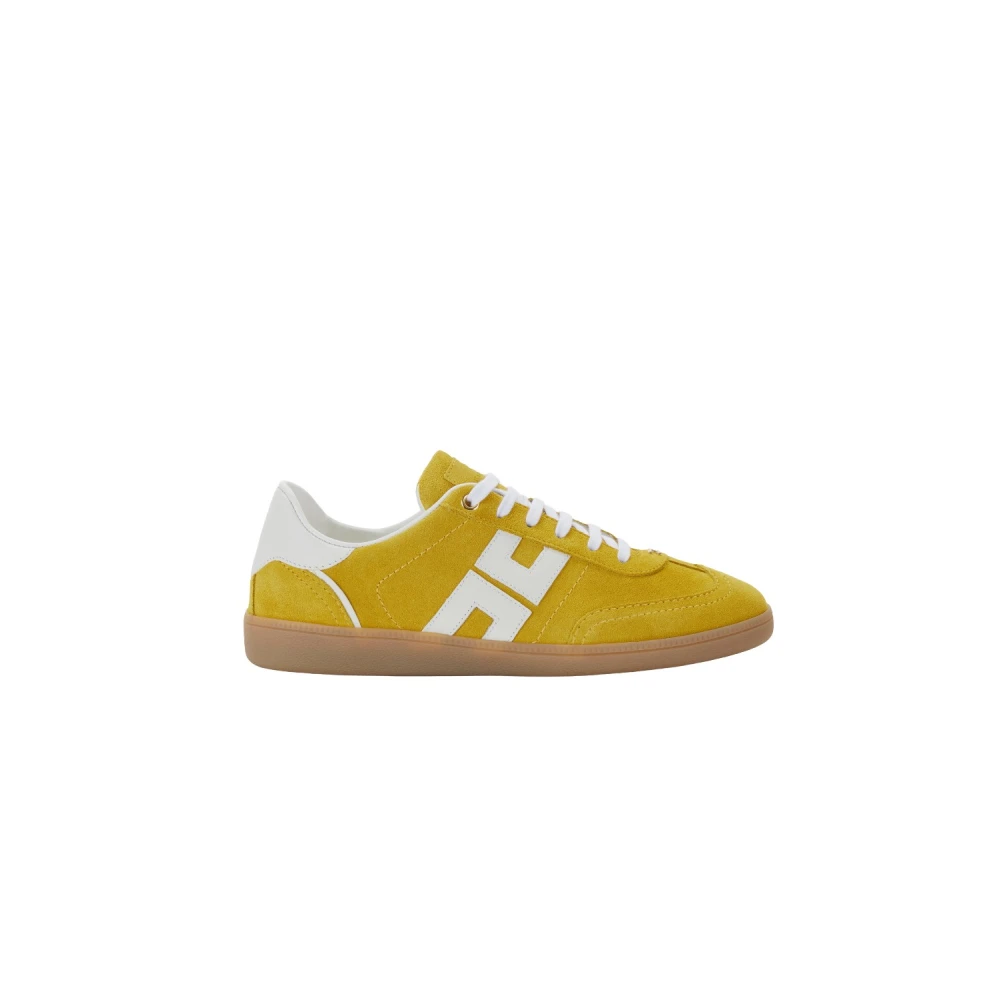 Elisabetta Franchi Nappa Sneakers Dames Schoenen Geel