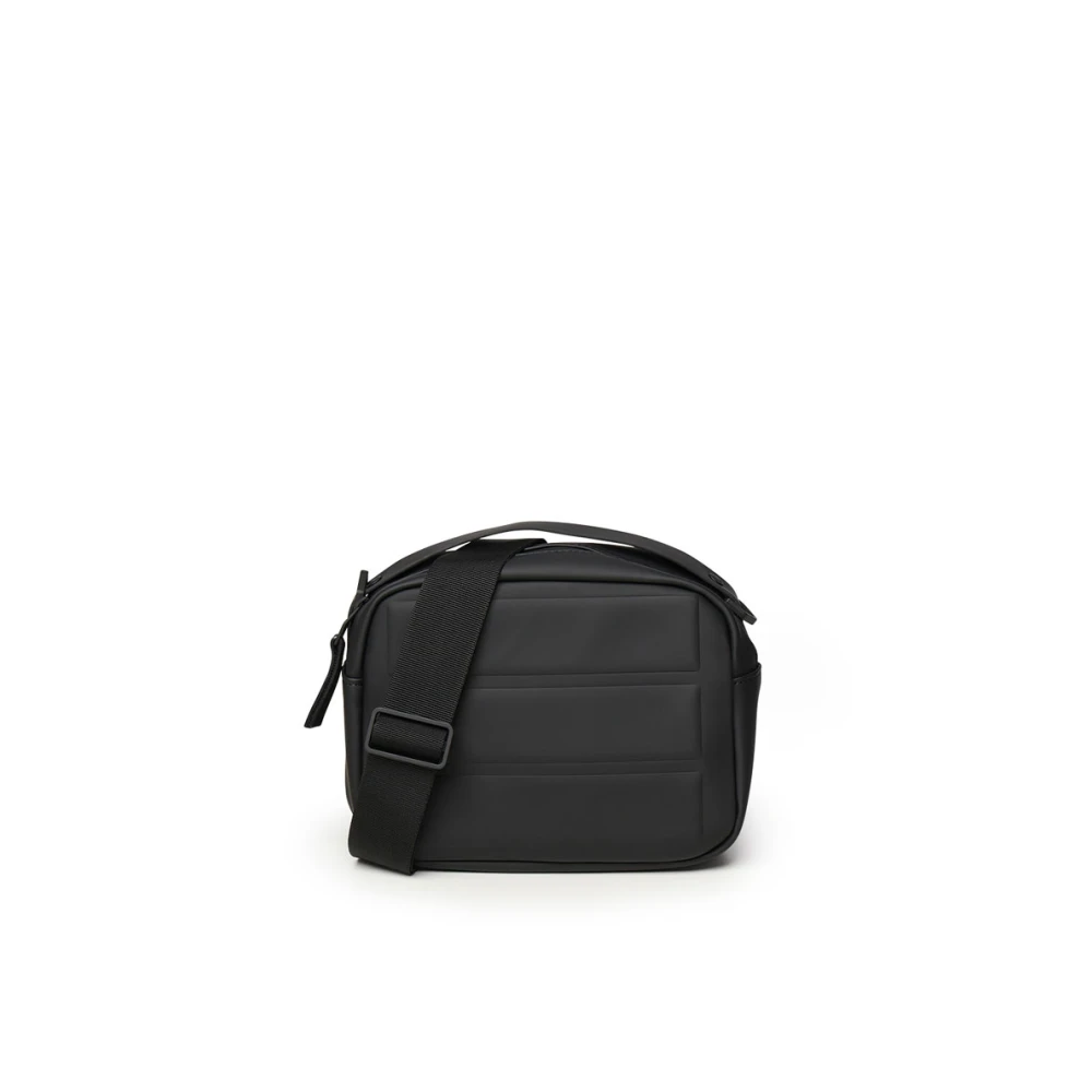 Rains Shield Box Bag Black Heren