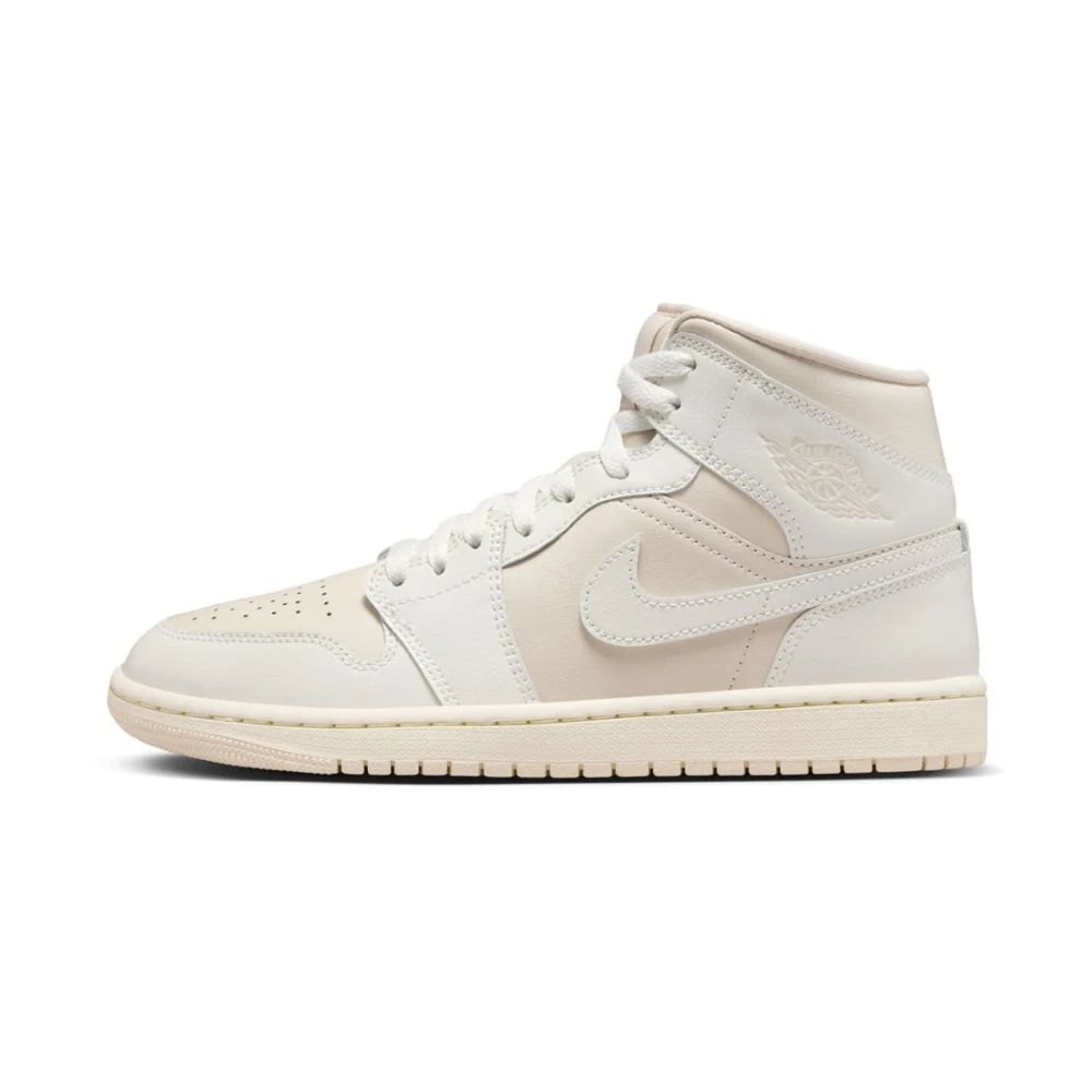 Jordan Beige Trainers, Female, 2 1/2 Uk, Dusty Peach Air Mid Trainers