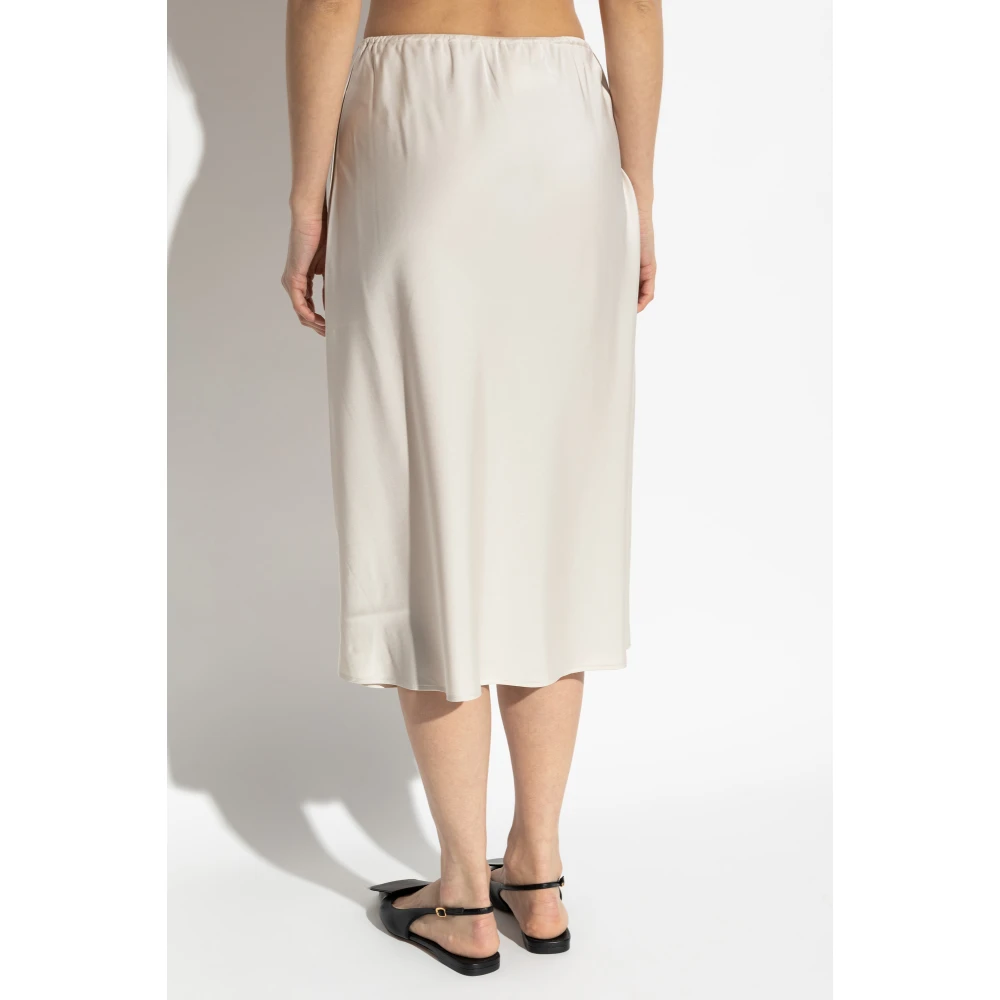 Lisa Yang Zijden rok Gray Dames