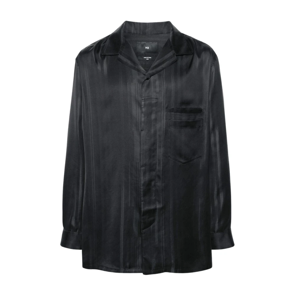 Y-3 Casual Shirts Black Heren