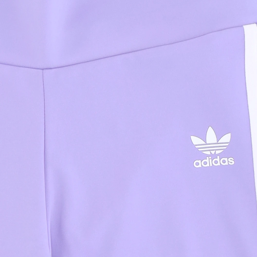 Adidas Hoge taille korte tights voor dames Purple Dames