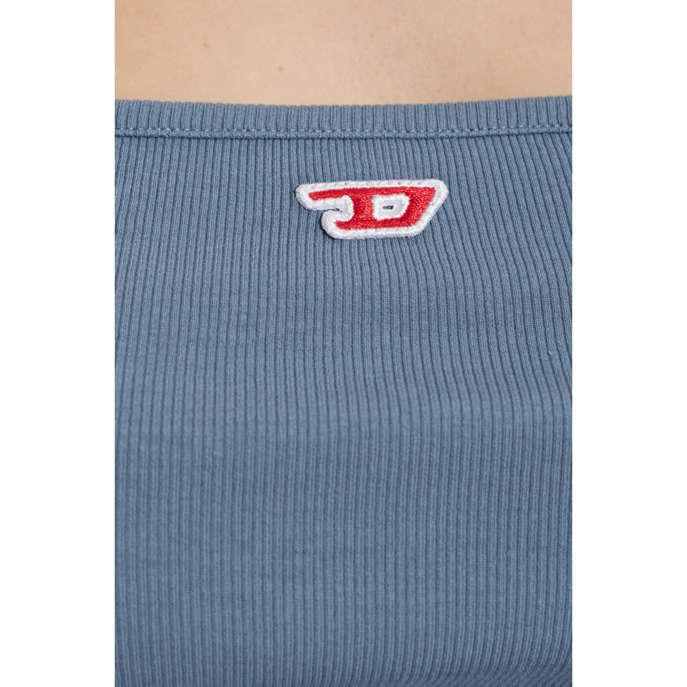 Diesel Top T-Hop-D Blue Dames