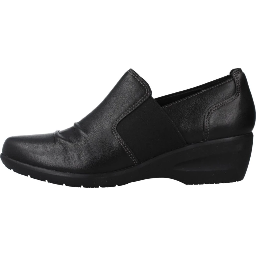 Clarks Business Shoes Black Dames