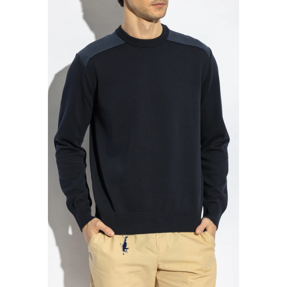 PAUL & SHARK Katoenen trui Blue Heren