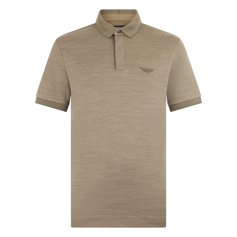 Hugo Men's Beige Polo Shirts, Xl, Short-Sleeve Polo