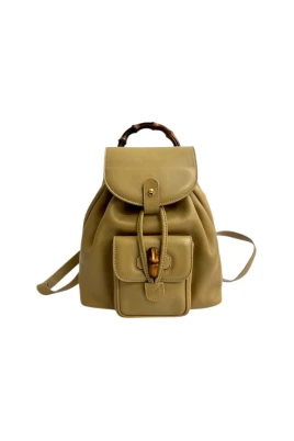 Pre-owned Bambu Läder Ryggsäck