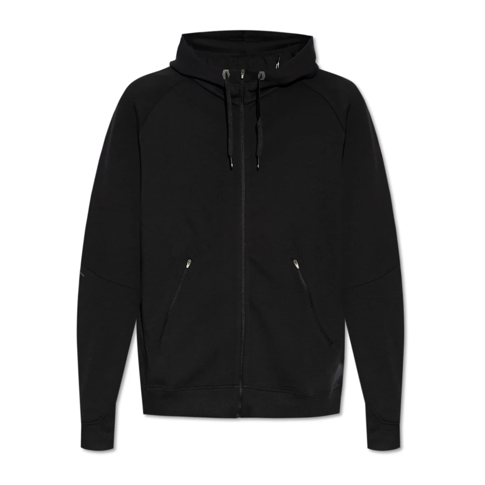 ON Running Hoodie Black Heren