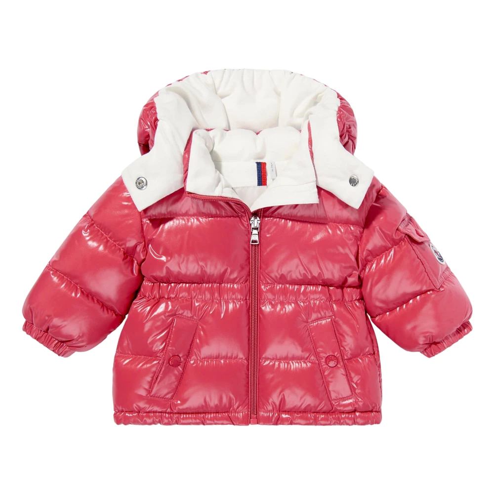 Moncler Maire Down Padded Jacket - Female - Winter Jackets - Pink - 6 M - Kids