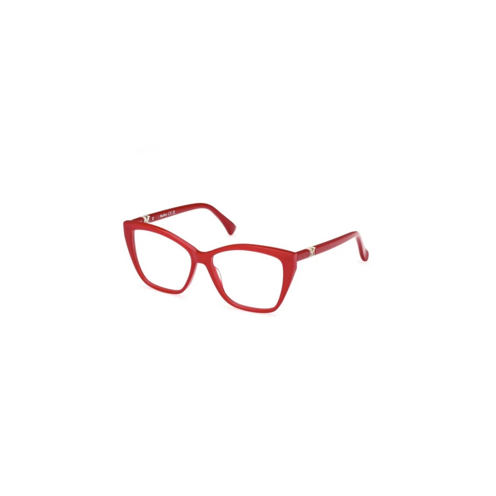 Max Mara Stijlvolle Optische Bril voor Dagelijks Gebruik Red Dames