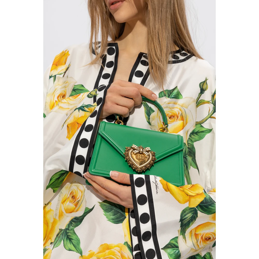 Dolce & Gabbana Kleine schoudertas Green Dames