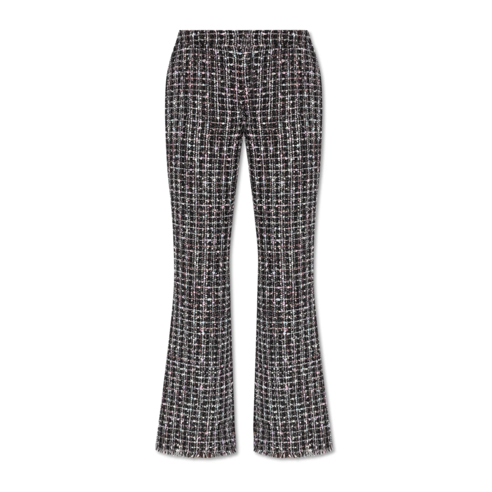 Balmain Tweed Broek Black Dames