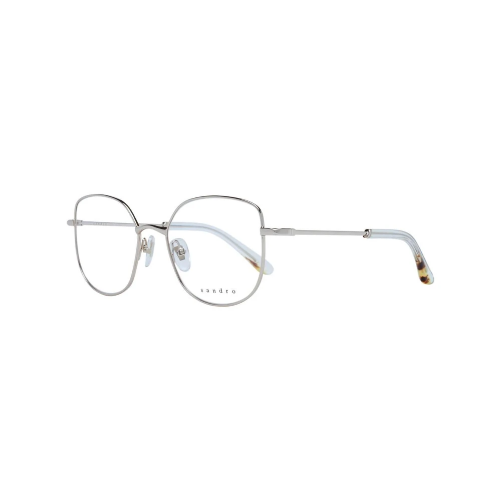 Sandro Women's Gray Silver Metal Frame Eyeglasses - Glasses - One Size - Accessories