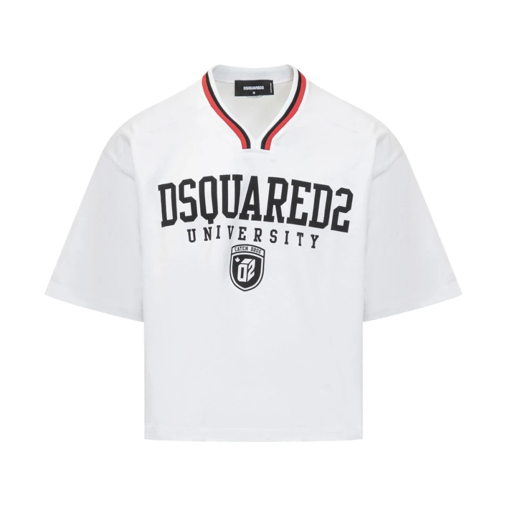 Dsquared2 Stilfull Modekläder Kollektion White, Herr