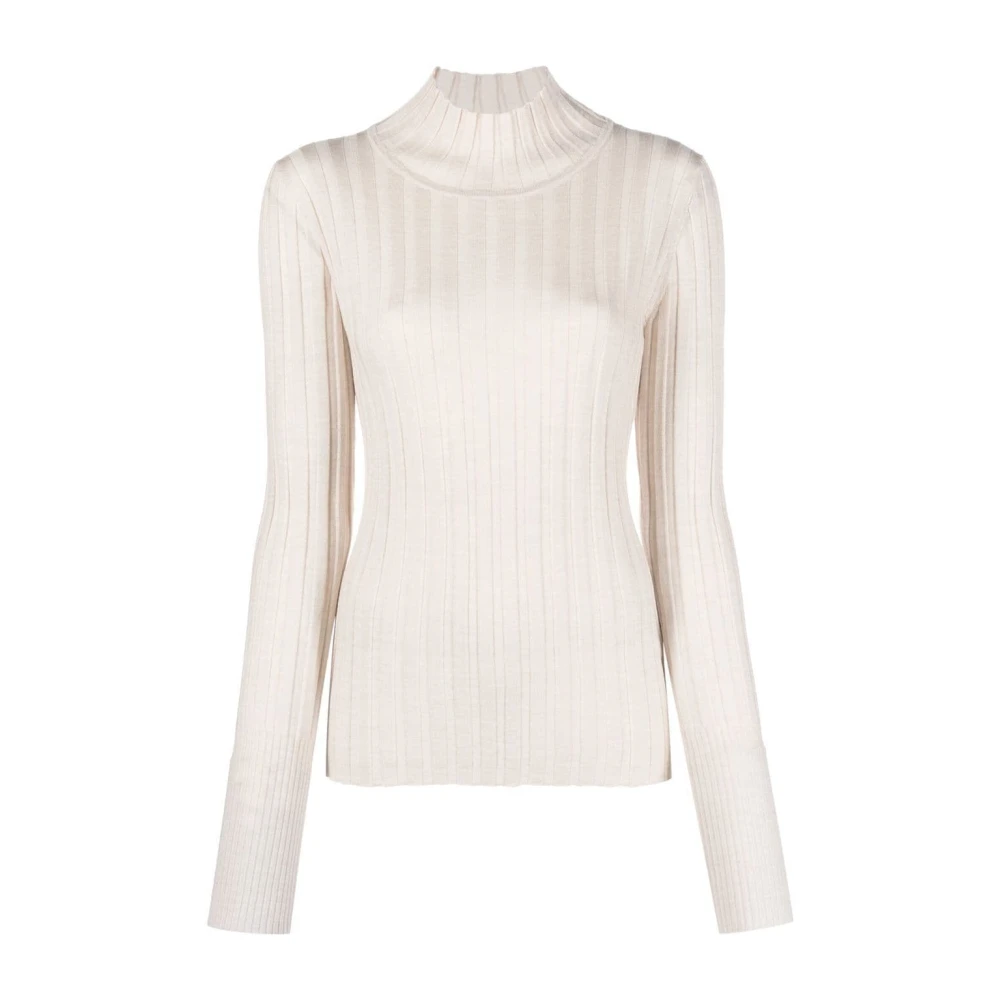 See by Chloé Rosa Ull Turtleneck Sweater Pink, Dam